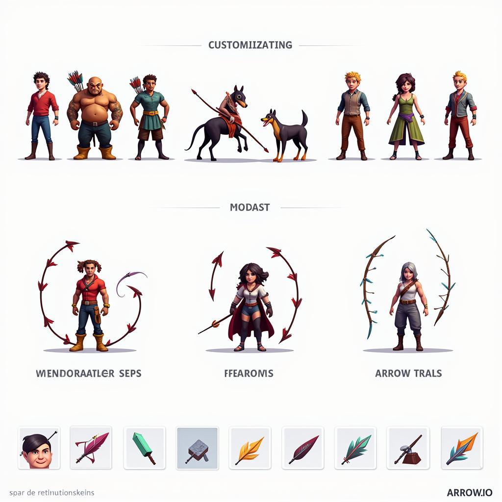 Arrow.io Character Customization