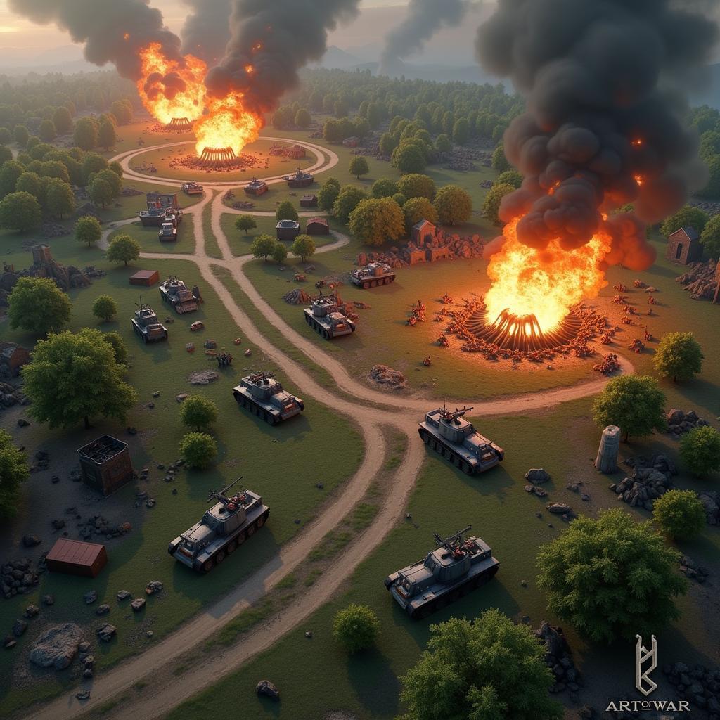 Art of War 2 Gameplay Screenshot