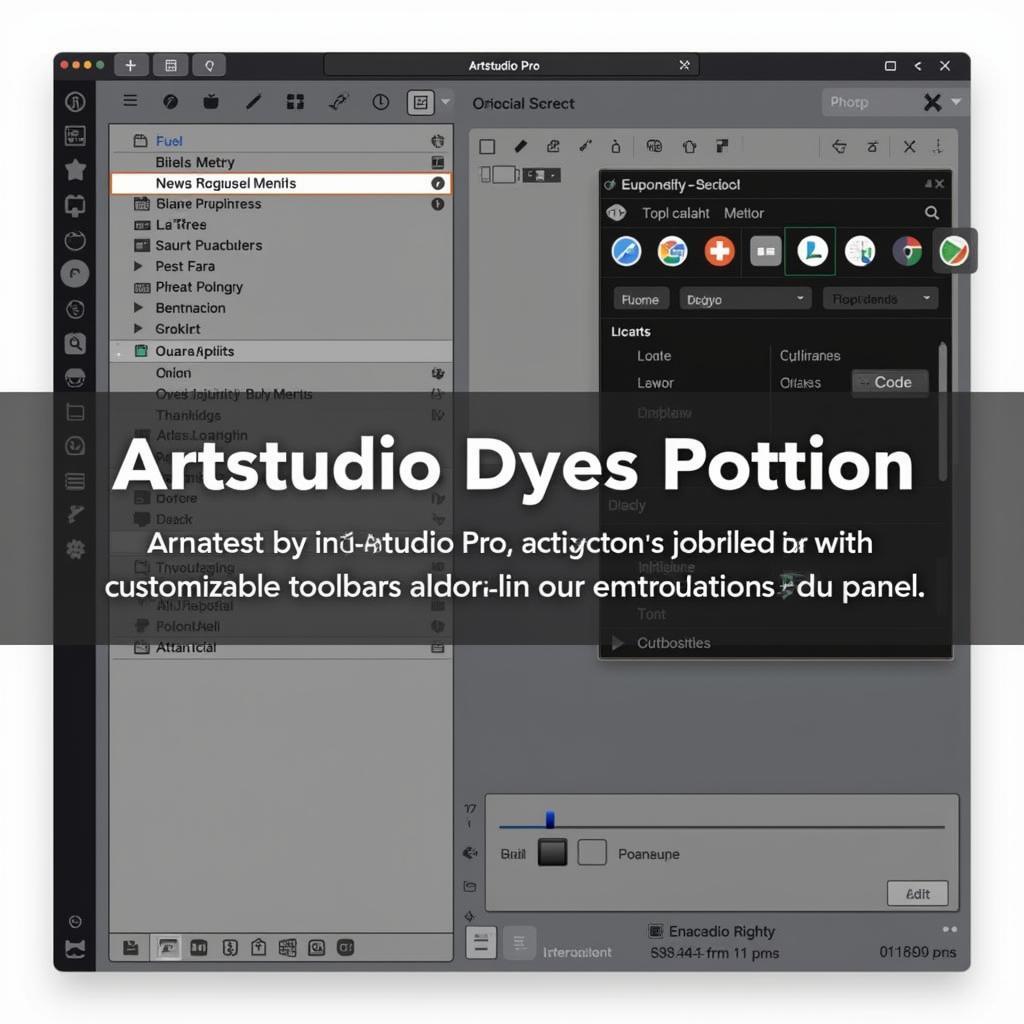 Artstudio Pro Interface