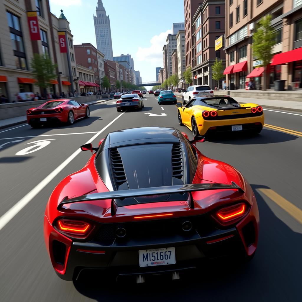 Asphalt 5 gameplay screenshot