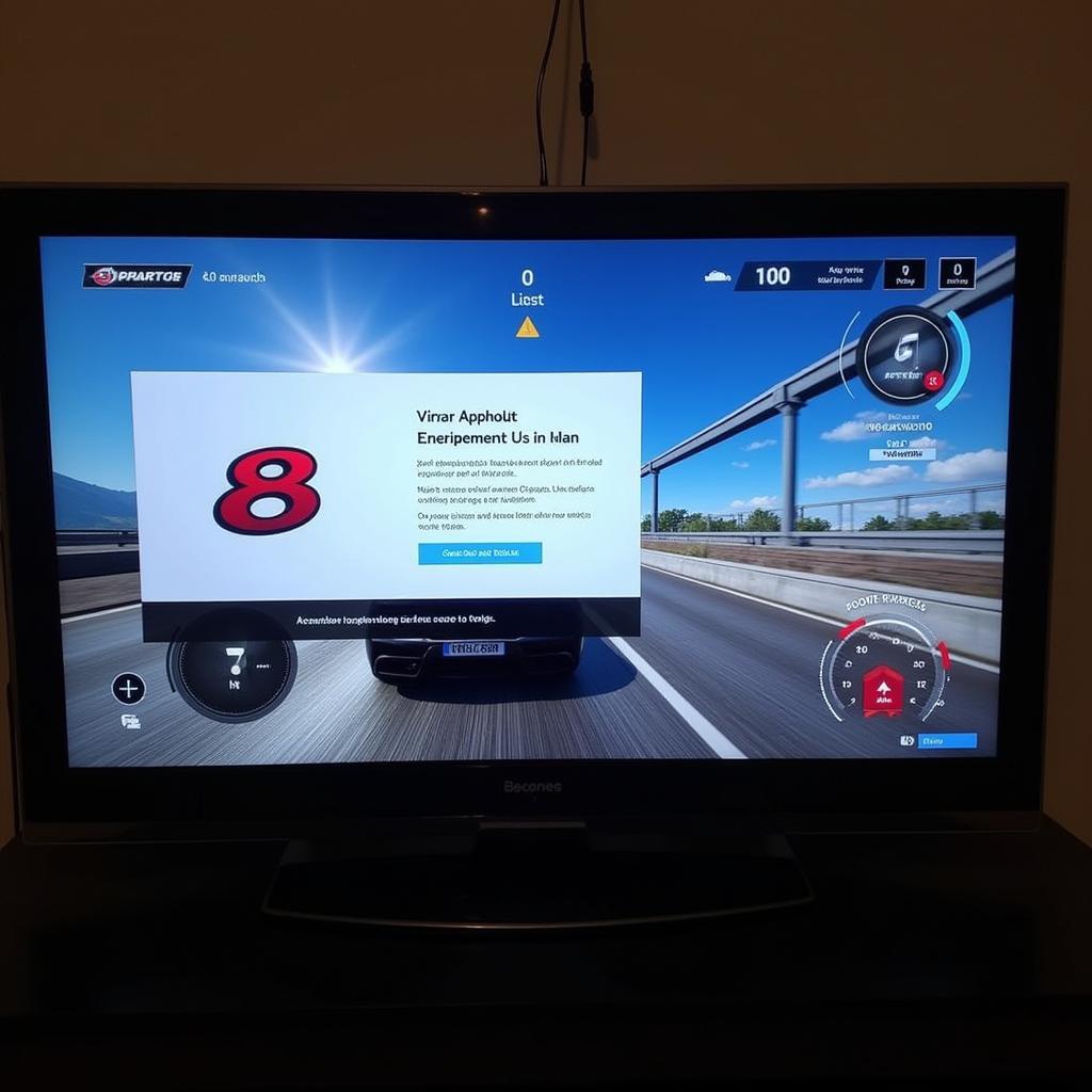 Asphalt 8 Android TV Hack Interface