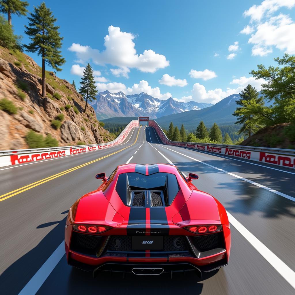 Asphalt 8 APK Mod Racing Track