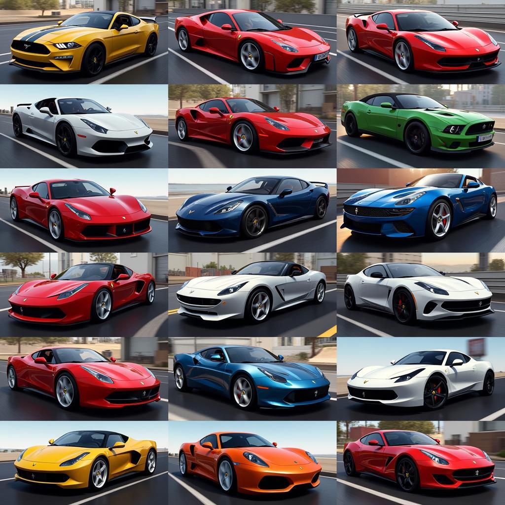 Asphalt 8 Mod APK Car Collection