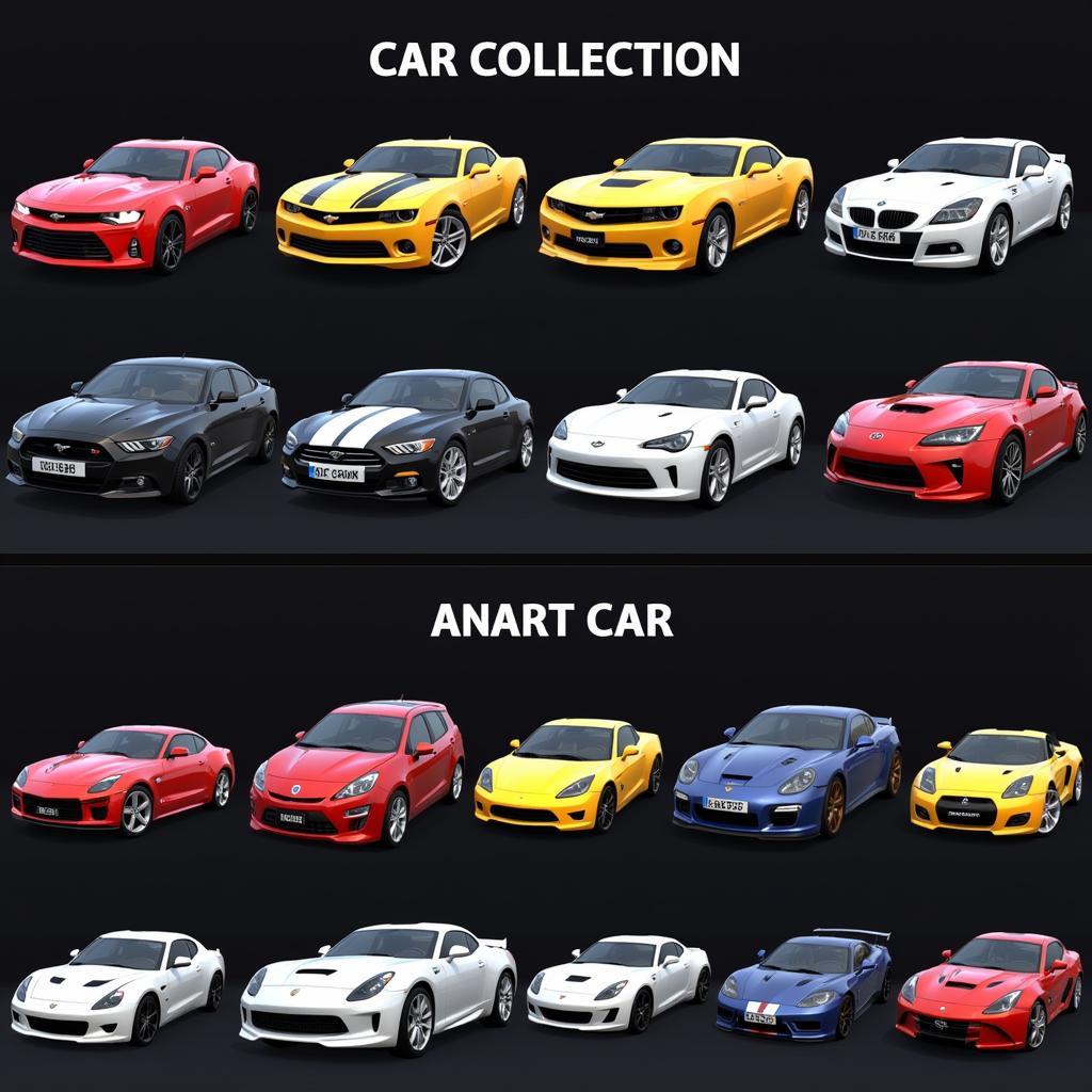 Asphalt 9 Mod APK Car Collection