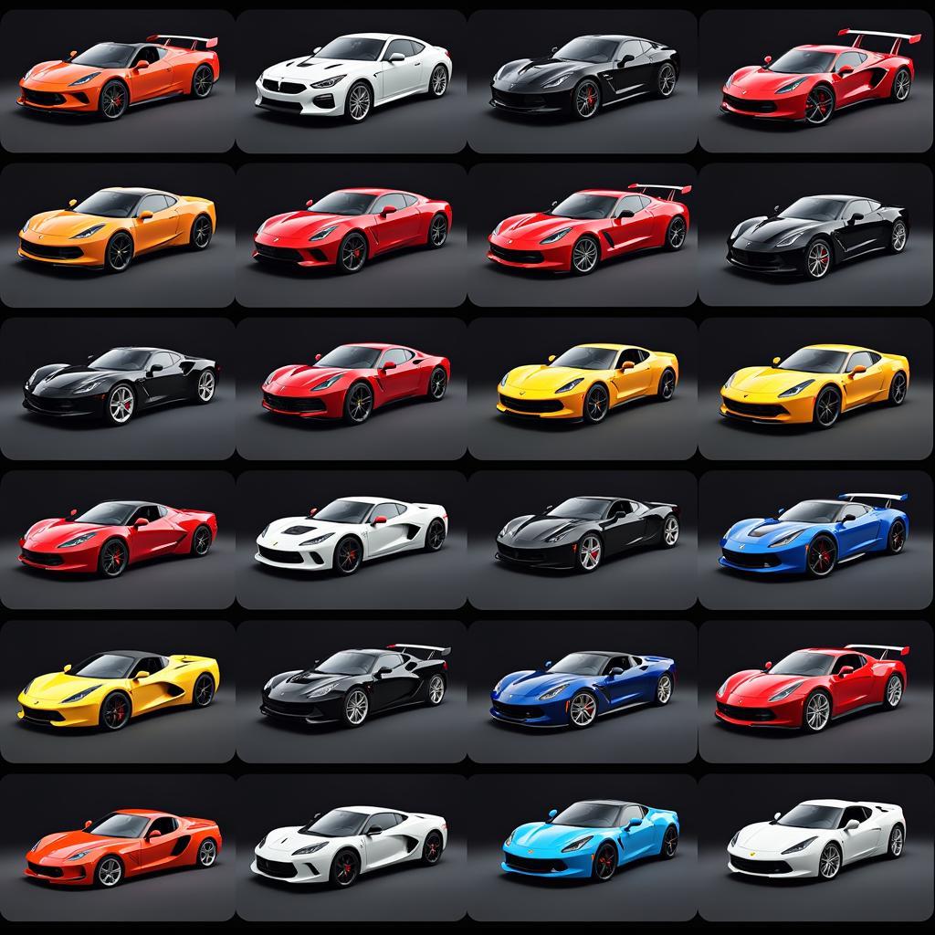 Asphalt Nitro Mod Car Collection