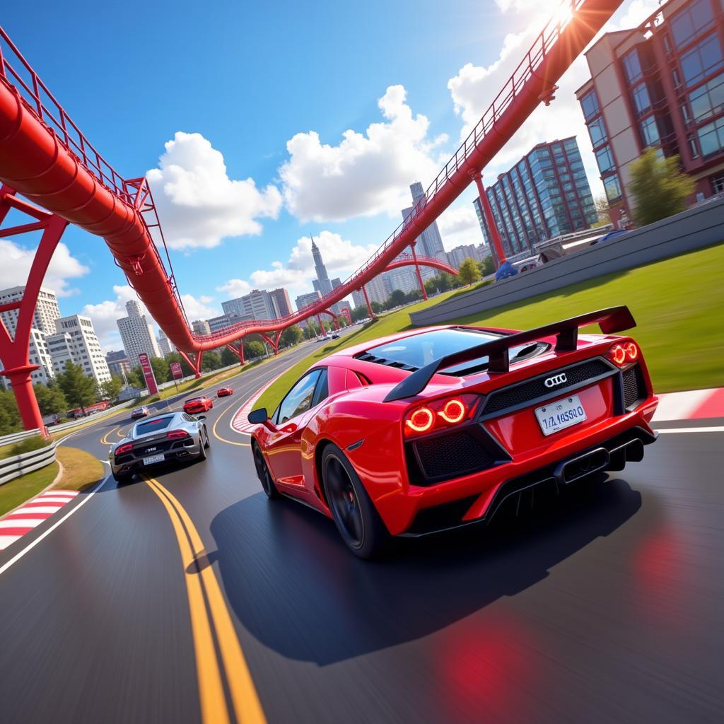 Asphalt Nitro Mod Gameplay Screenshot