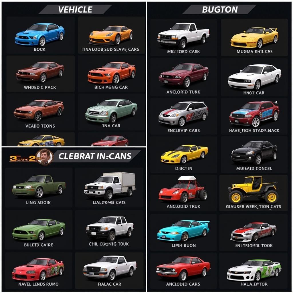 Asphalt Xtreme Mod Apk Vehicle Selection Screen