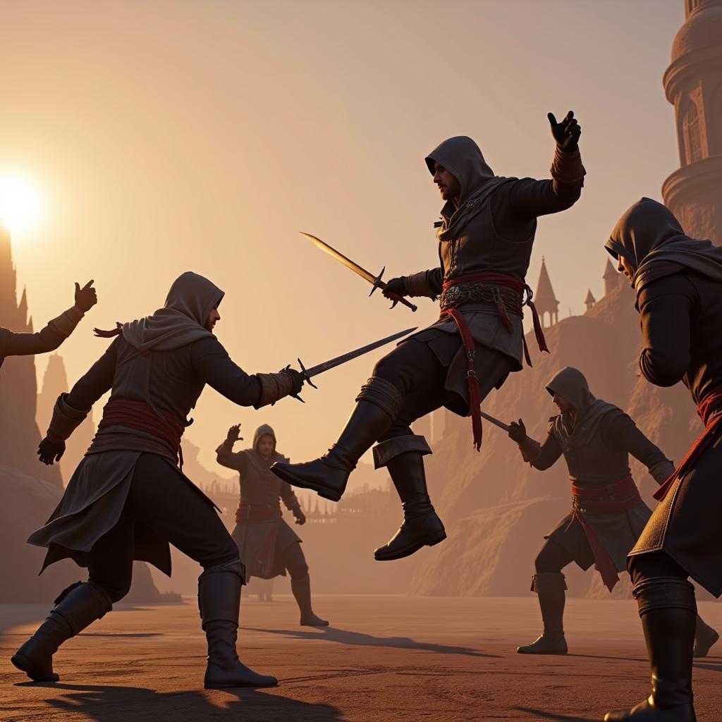 Assassin's Creed Altaïr's Chronicles Combat