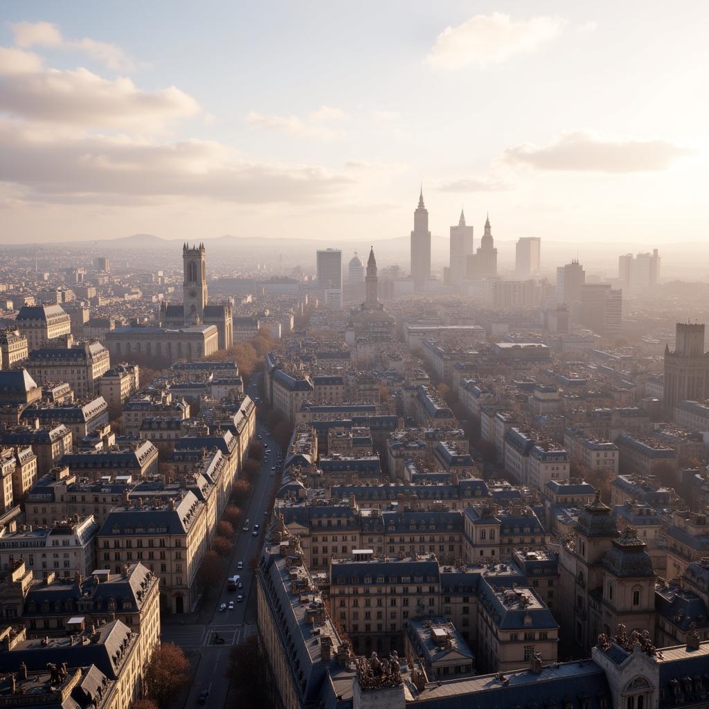 Assassin's Creed Unity Paris Cityscape