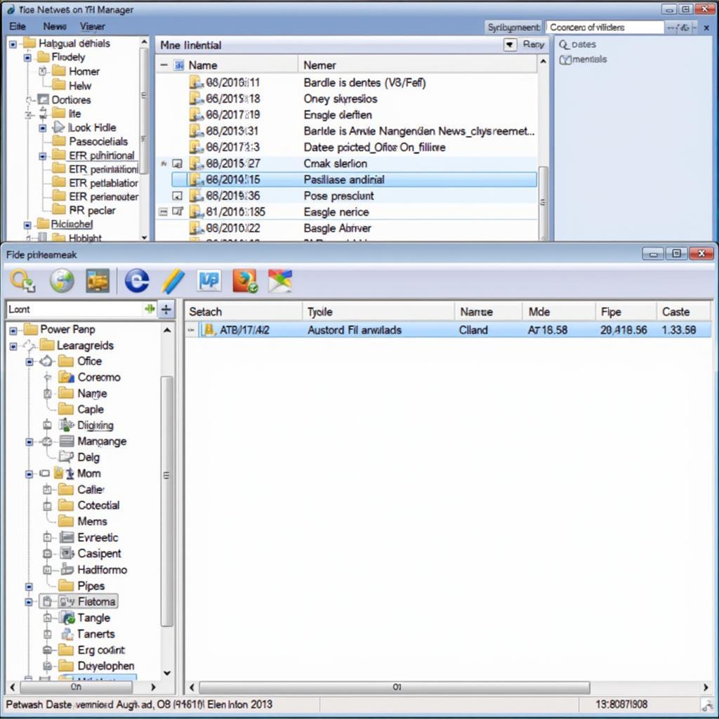 Astro File Manager 2.1 Interface