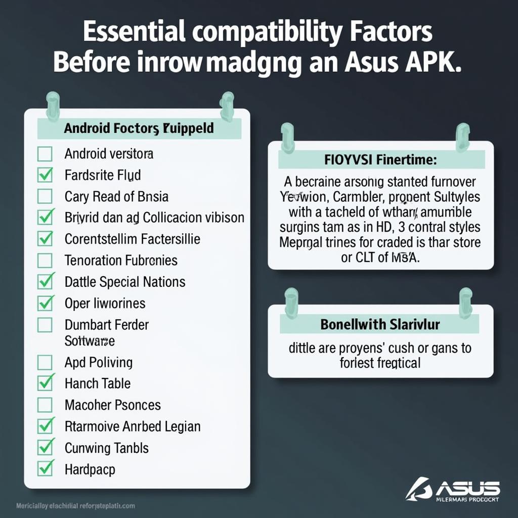 Asus APK Compatibility Check