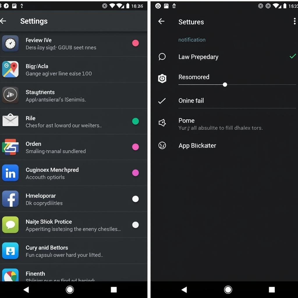 ASUS Launcher ver 4.0 APK Settings Menu