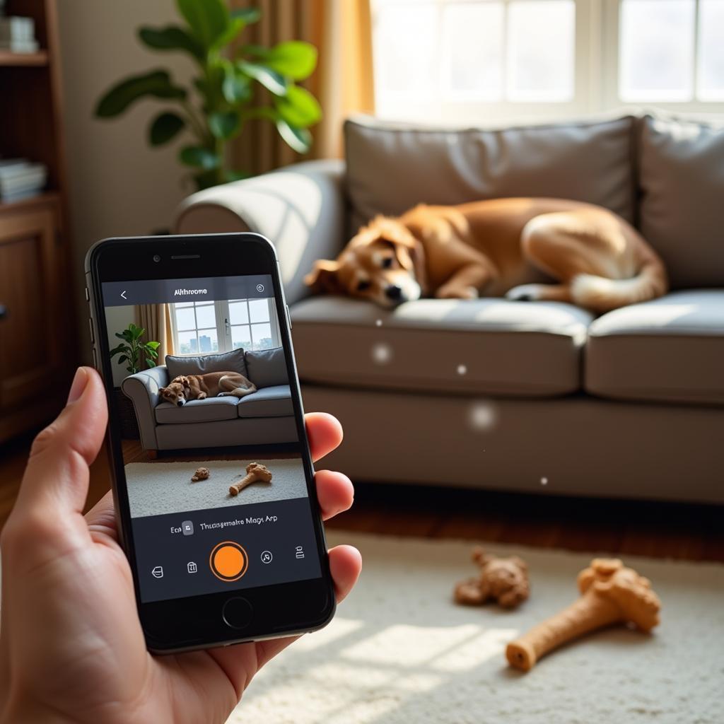 Monitoring Pets with Athome Camera