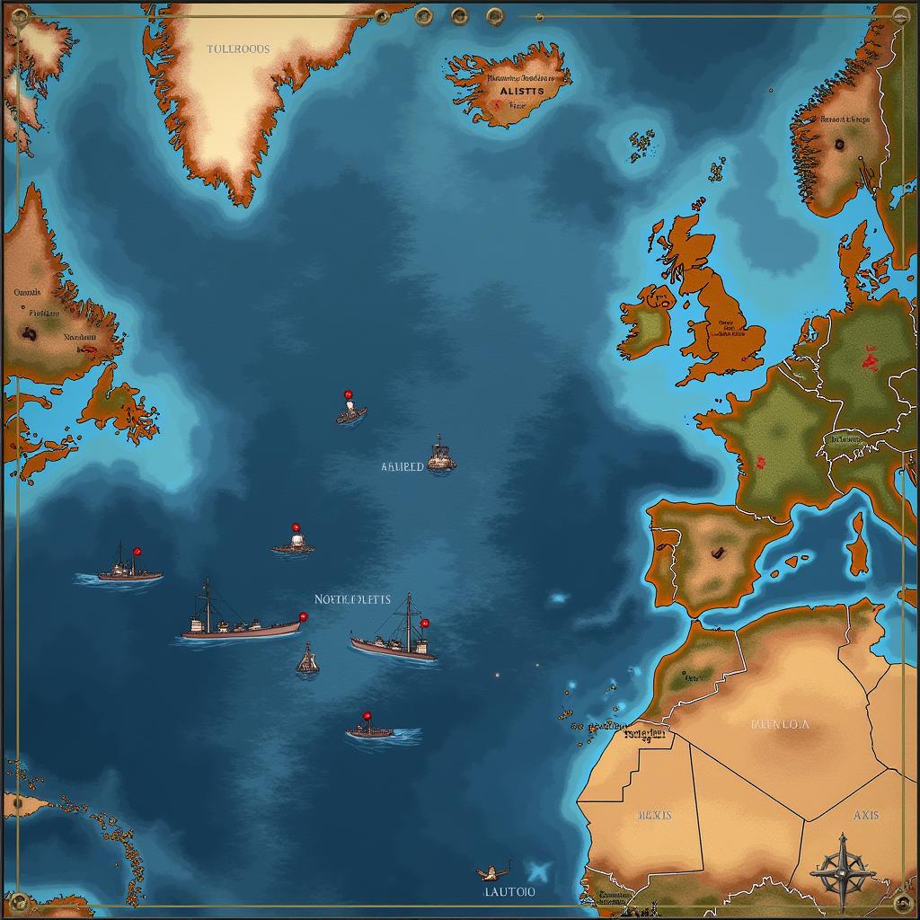 Atlantic Fleet Campaign Map