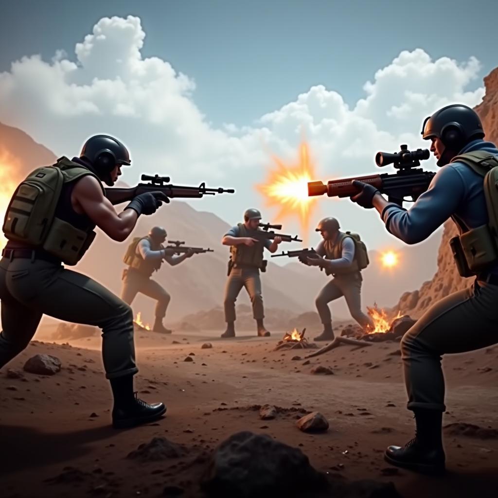 Attack on Battlefield Online APK Gameplay Screenshot