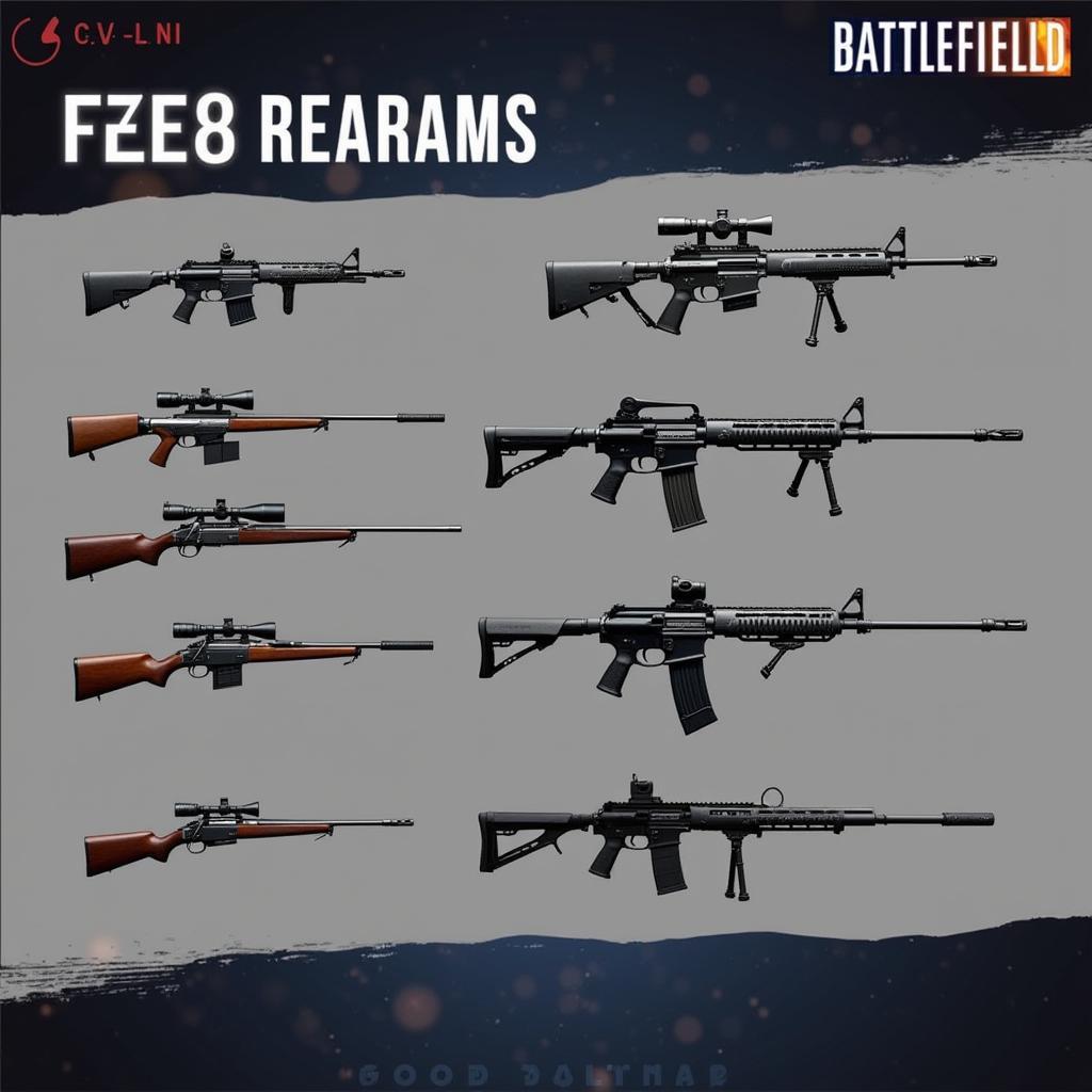 Attack on Battlefield Online APK Weapon Selection Screen