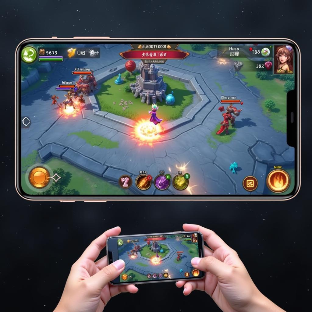 Au Duong Su Moba APK Gameplay Screenshot