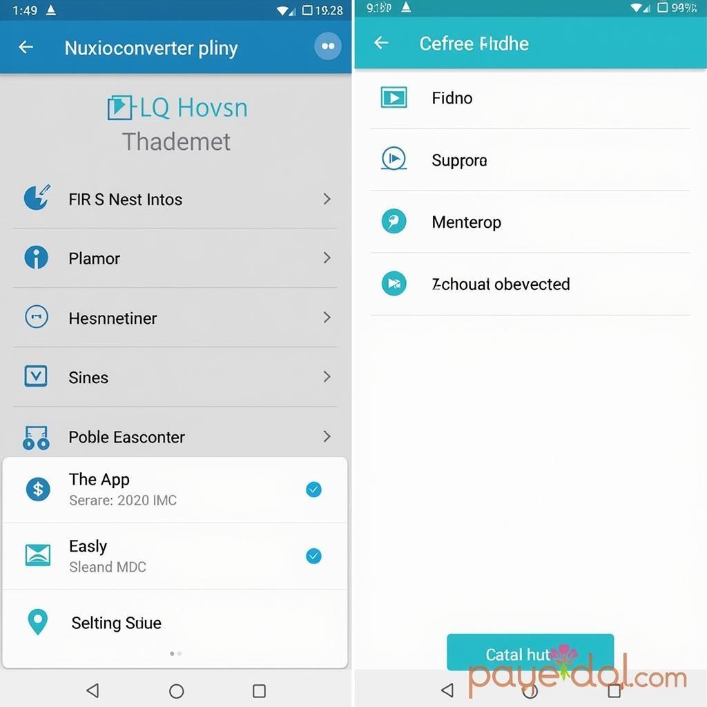 Audio Converter Pro APK Interface