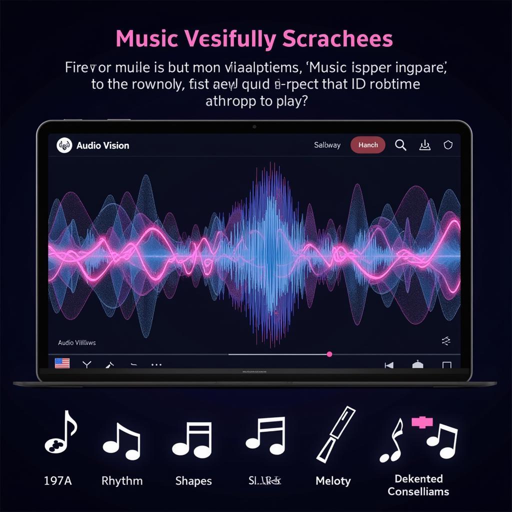 Audio Vision Music Visualization