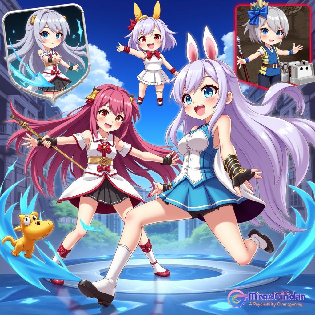 Aura Kingdom APK gameplay screenshot