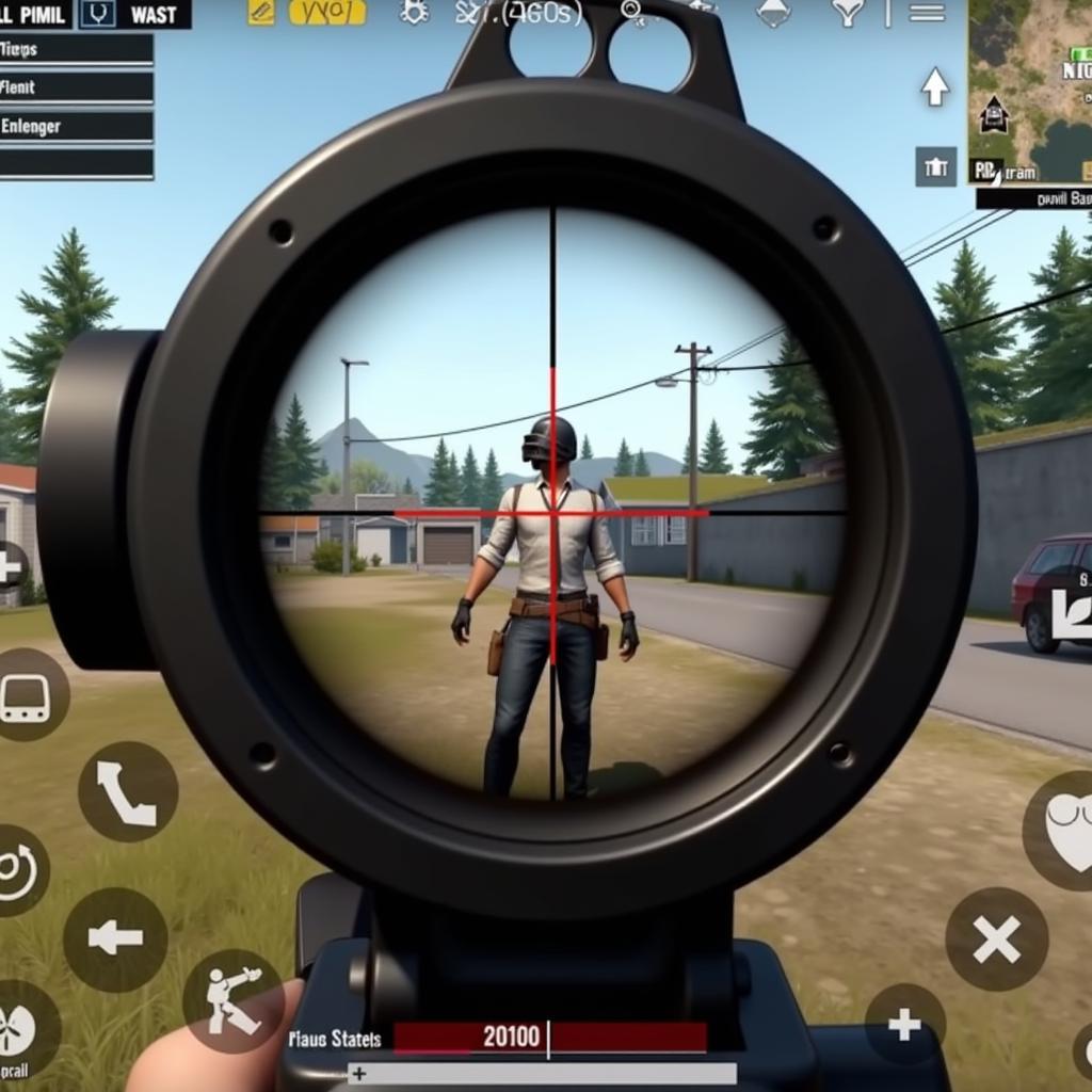 PUBG Mobile Gameplay with Auto Aim