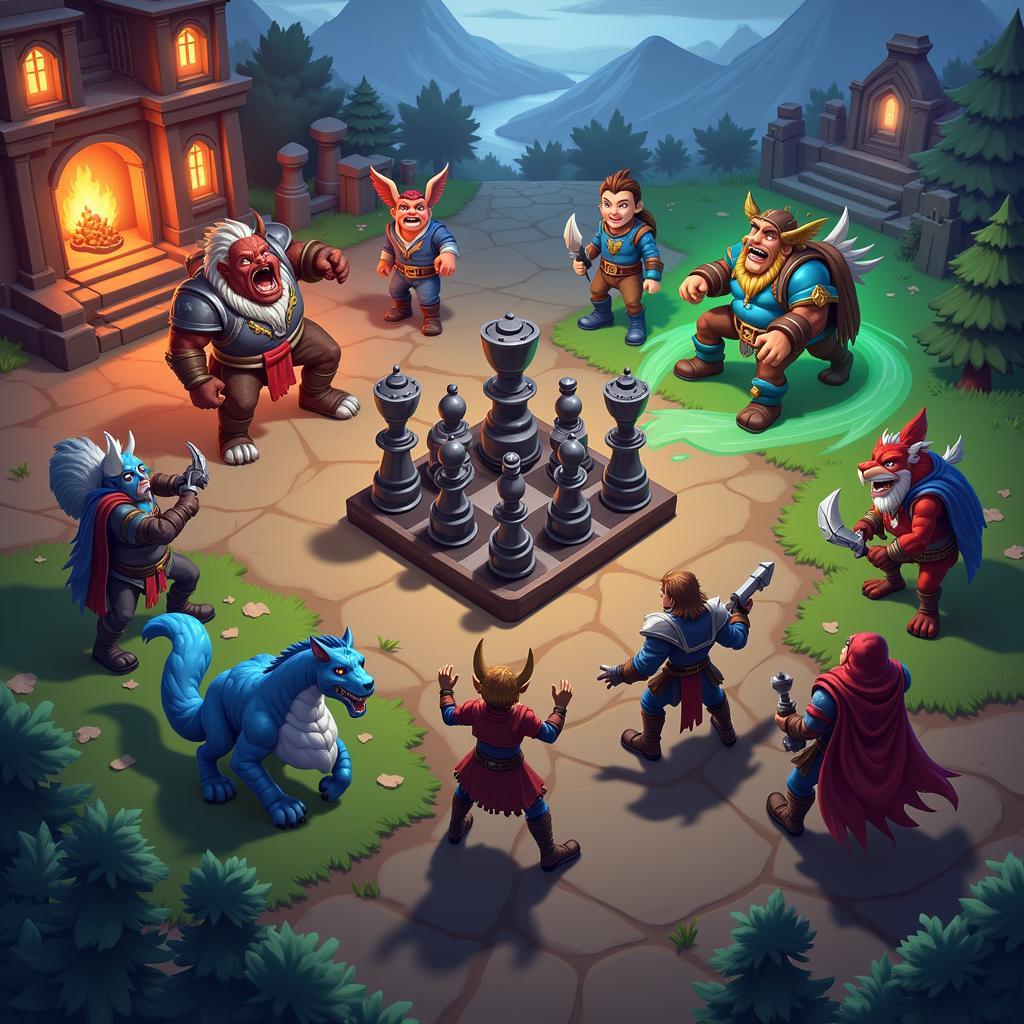 Auto Chess Mod Apk Gameplay