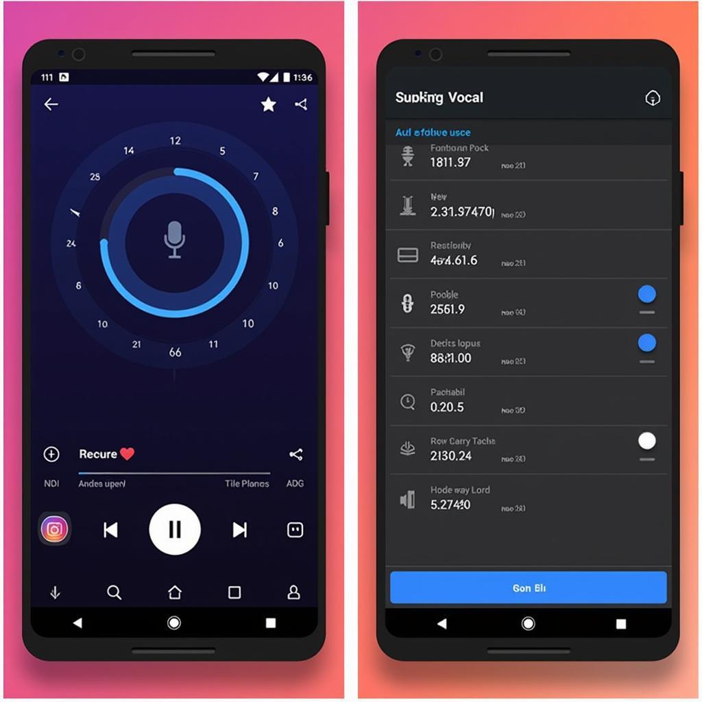 Auto Tune APK Mod Interface