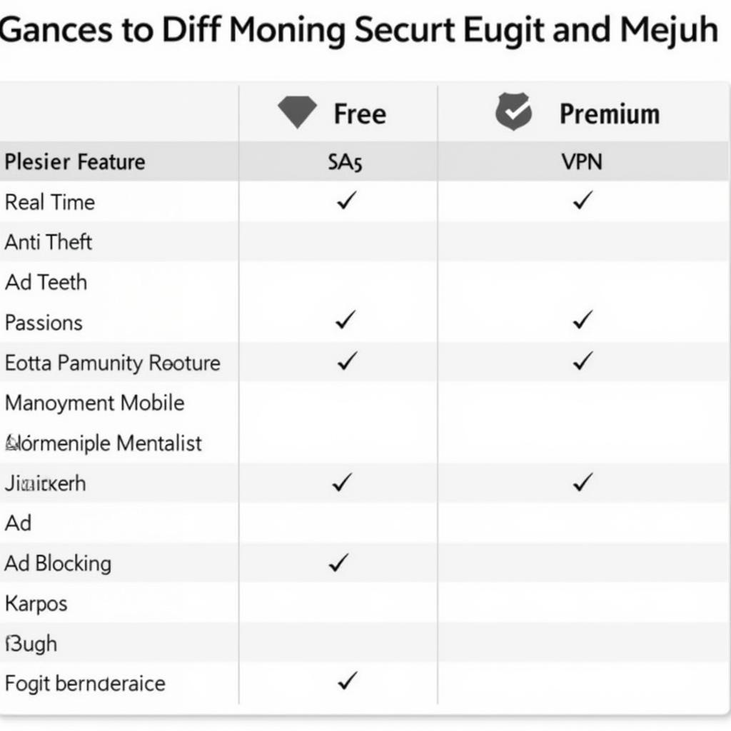 Avast Mobile Security Free vs. Premium Comparison