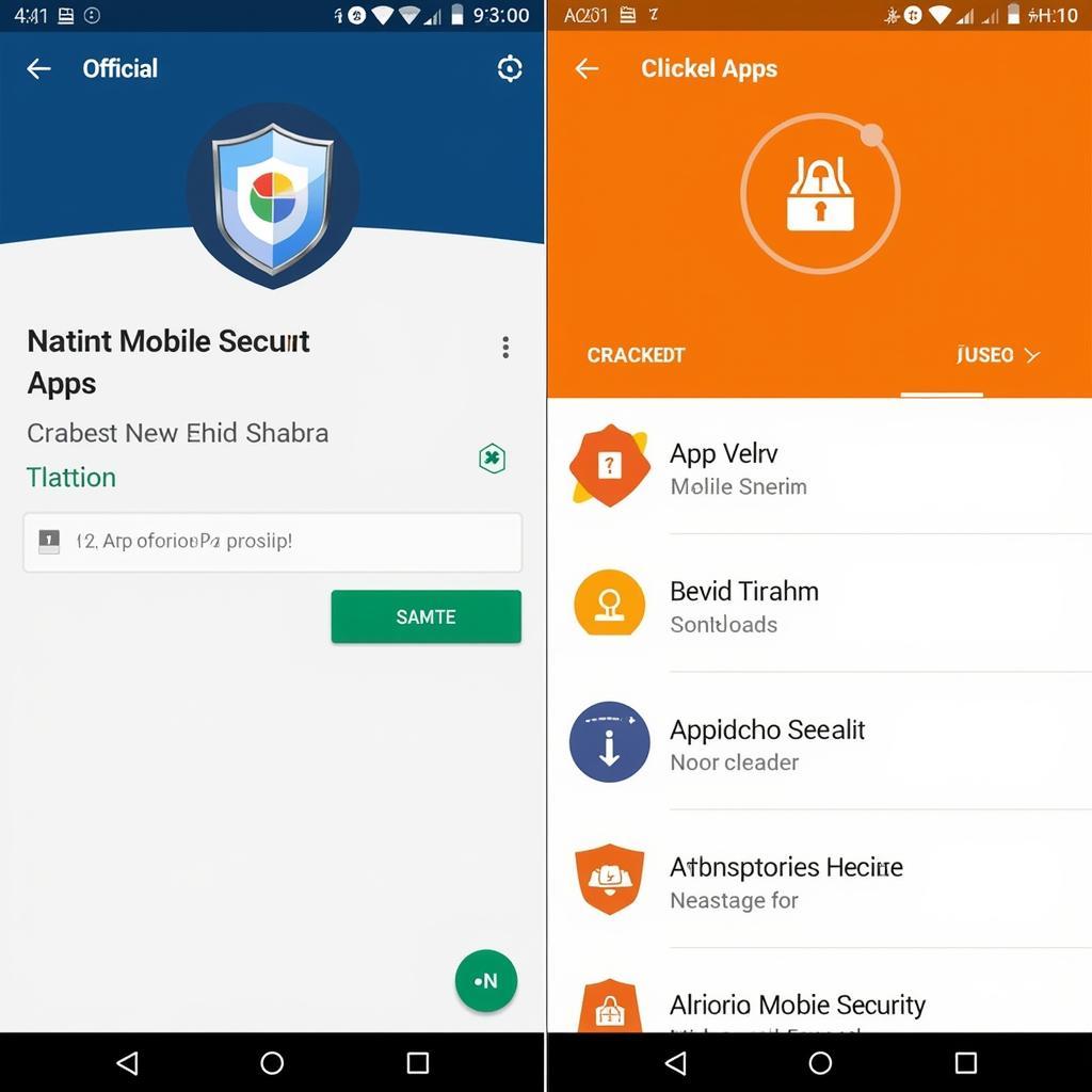 Comparing official and cracked versions of Avast Mobile Security