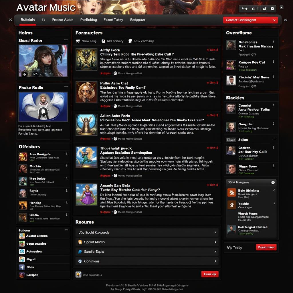 Avatar Musik Online Community Forum