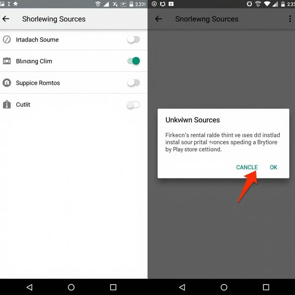 Enable Unknown Sources on Android