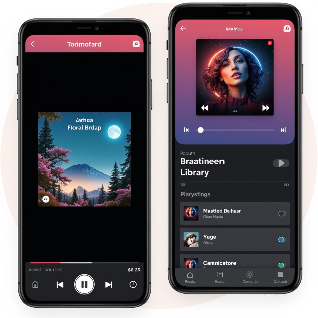 Avee Music Player Interface