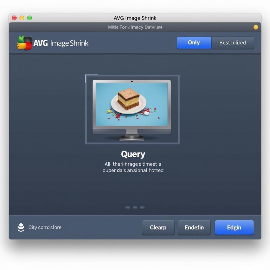 AVG Image Shrink Interface