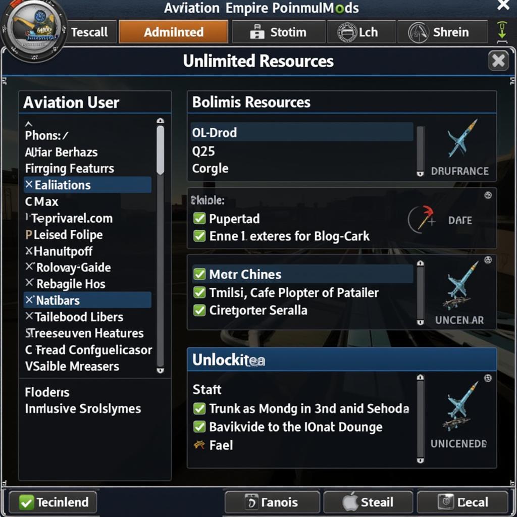 Aviation Empire Platinum Mod Gameplay Screenshot