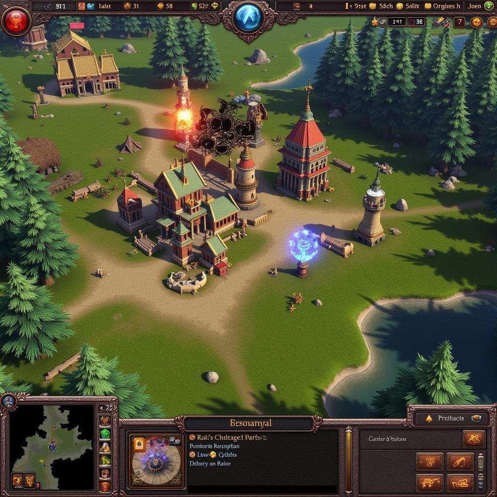 Axe Alliance and Empire gameplay screenshot