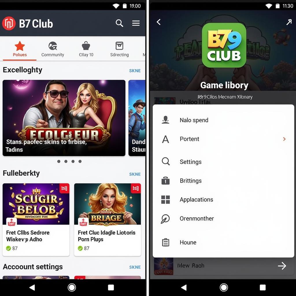 B79 Club APK User-Friendly Interface