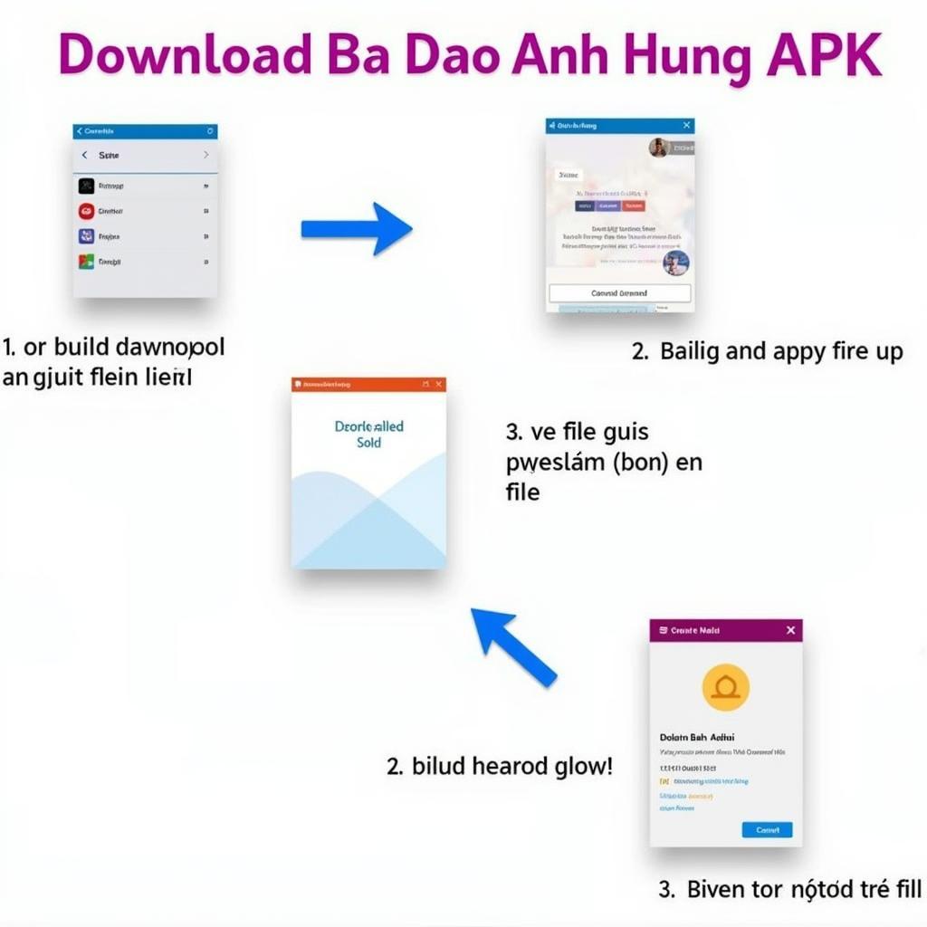 Ba Dao Anh Hung APK Download Process