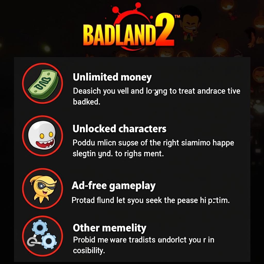 Badland 2 Mod Features