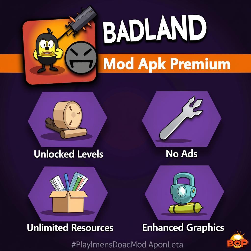 Badland Mod Apk Features