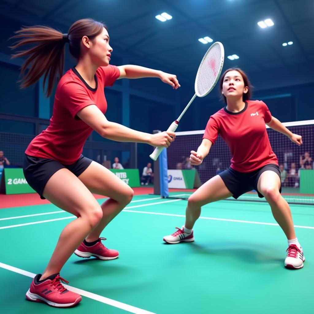 Badminton 3D Gameplay