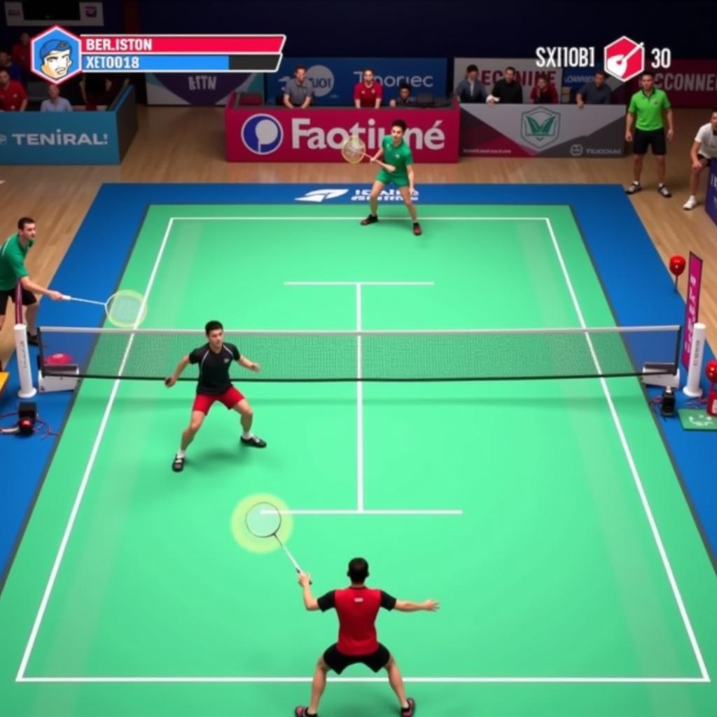 Badminton Legend gameplay screenshot