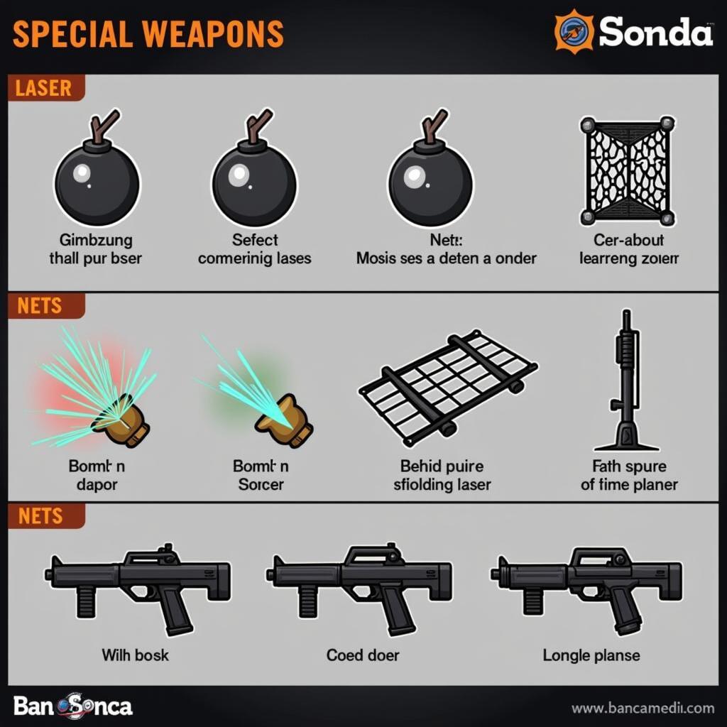 Ban Sonca Special Weapons