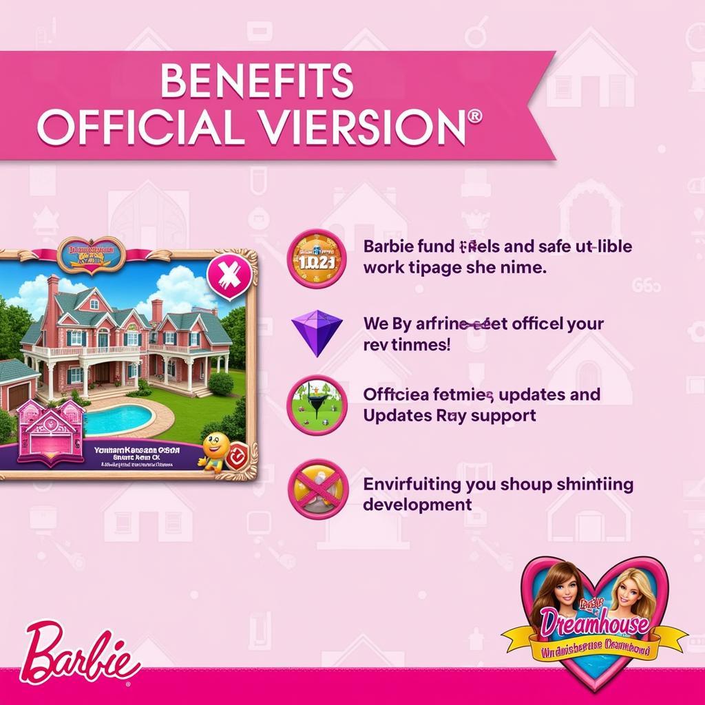 Barbie Dreamhouse Official Version Benefits