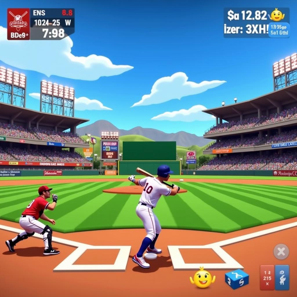 Baseball 9 Gameplay Screenshot