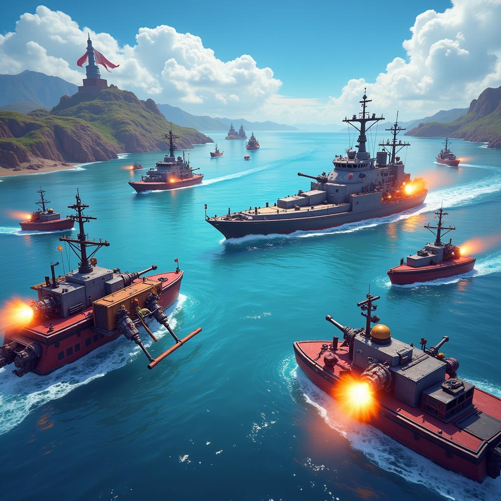 Battle Bay Mod Apk Intense Battle