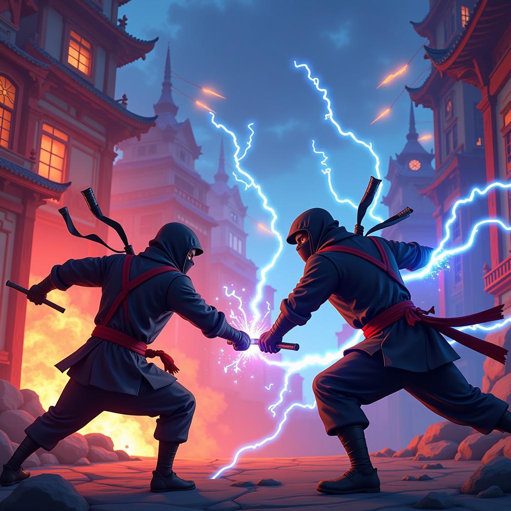 Battle of Ninja Gameplay