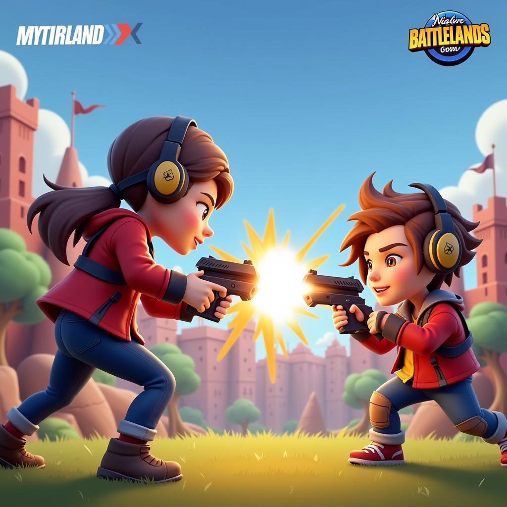 Battlelands Mod APK Gameplay Screenshot