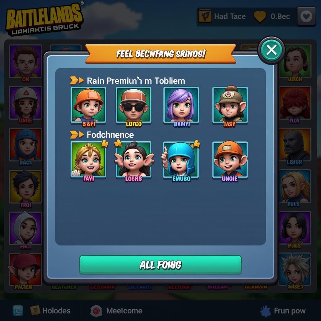 Battlelands Mod APK Unlocked Characters