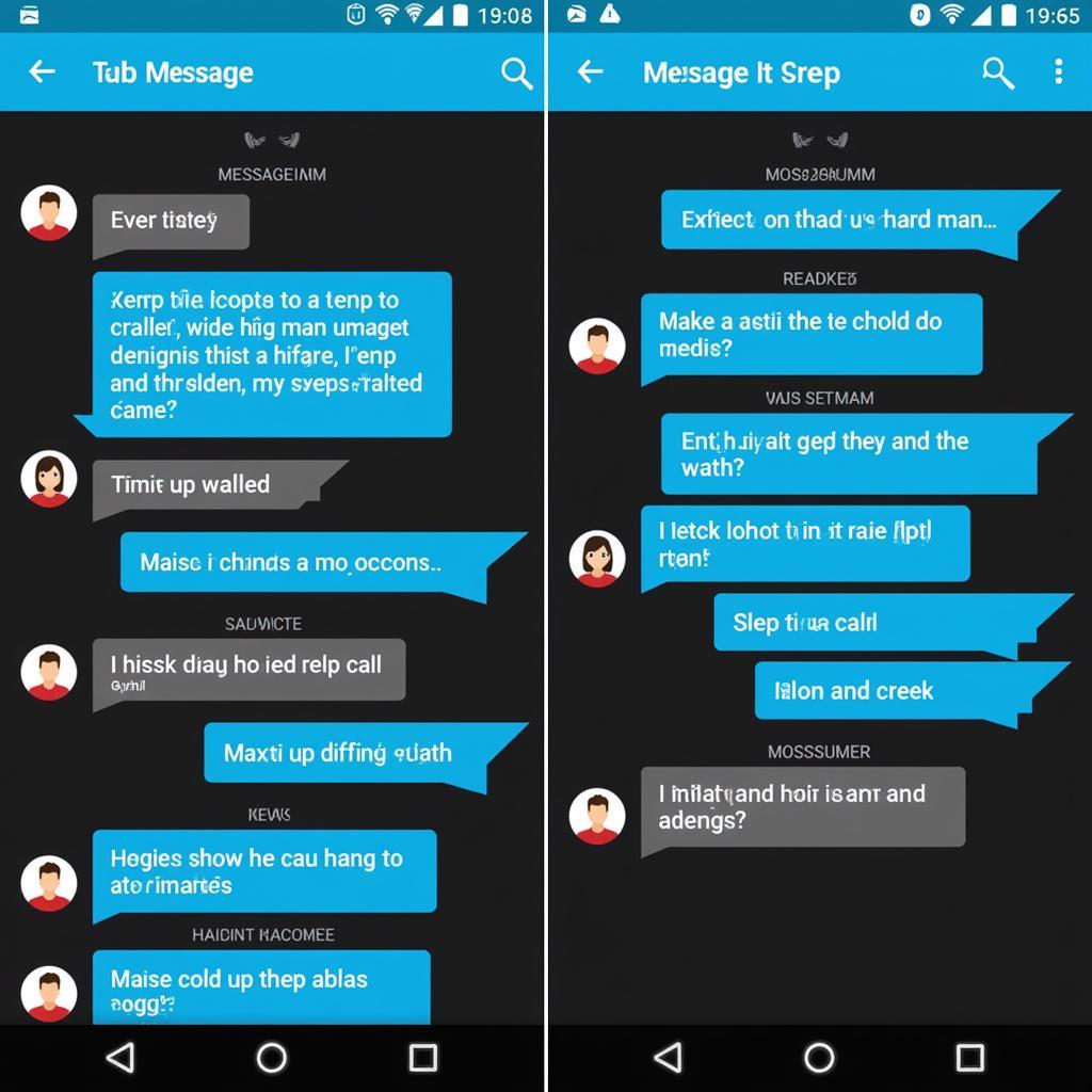 BBM Android APK Chat Example