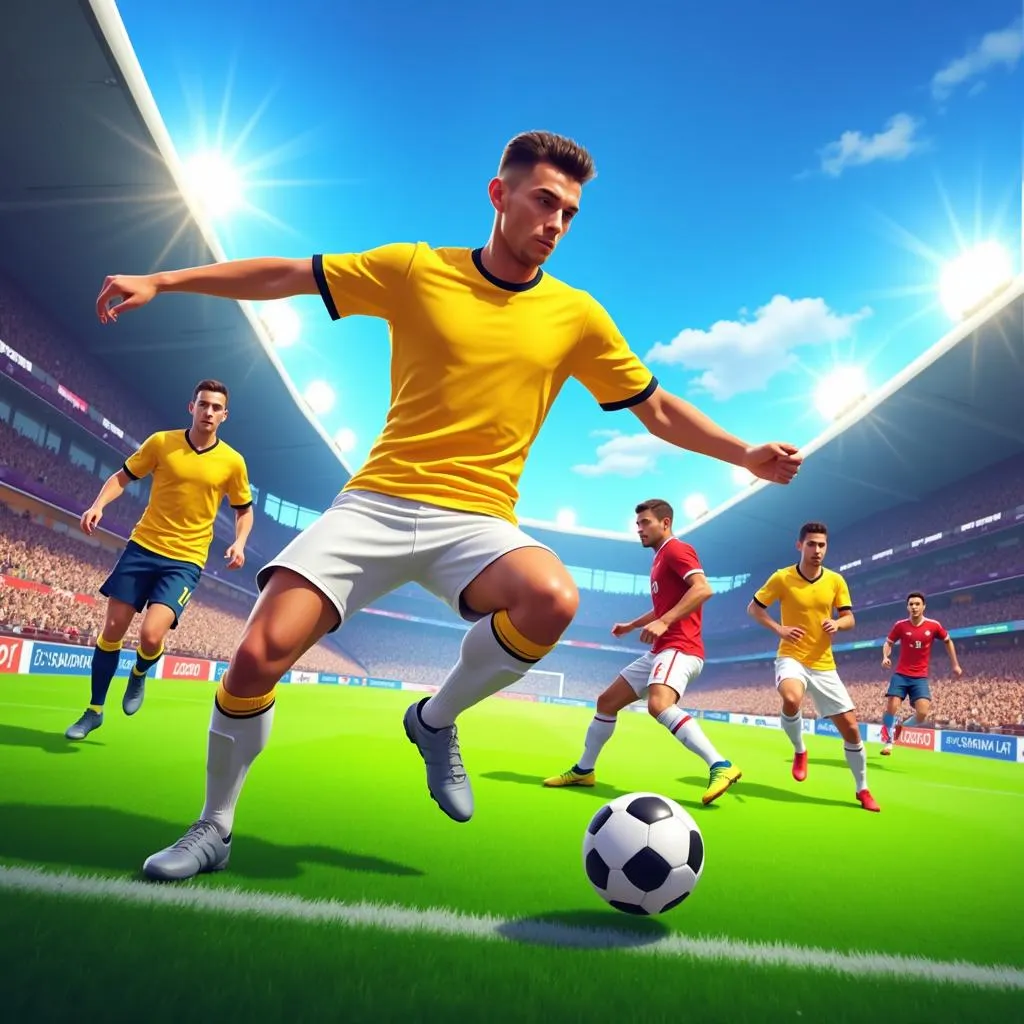 Be Soccer APK Gameplay